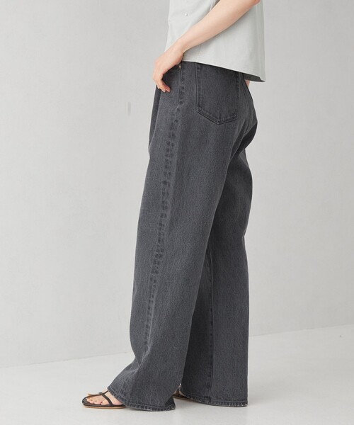 EMMEL REFINES（エメルリファインズ）の「＜EMMEL REFINES＞EM ハイウエスト ストレートデニム 2（デニムパンツ・レディース・ダークグレー/コバルトブルー・XS/M/S）」の21枚目の写真