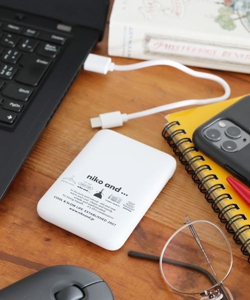 オリジナルニコロゴモバイルバッテリー5000mAh（スマホグッズ