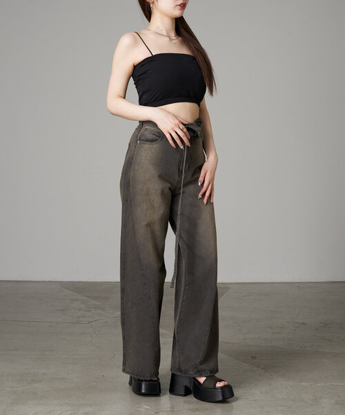 RAY CASSIN（レイカズン）の「ストレッチボリュームサンダル（サンダル・レディース・ブラック/カーキ・SMALL/LARGE/MEDIUM）」の20枚目の写真