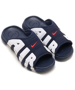 ナイキ エア モア アップテンポ スライド 400MNNAVY/UNVR セール】NIKE ナイキ AIR MORE UPTEMPO SLIDE エア モア アップ