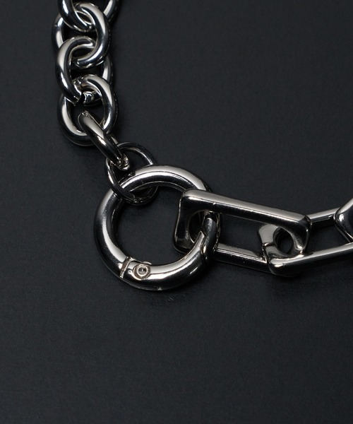 WEGO(ウィゴー)の「WEGO/ミックスチェーンブレス(ブレスレット・メンズ・その他1/その他2/その他3・FREE)」の8枚目の写真