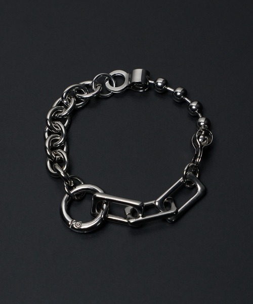 WEGO(ウィゴー)の「WEGO/ミックスチェーンブレス(ブレスレット・メンズ・その他1/その他2/その他3・FREE)」の12枚目の写真