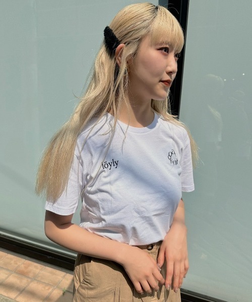 ZOZOTOWN限定】LHP×momo/Organic cotton【aurinkoo】logo print