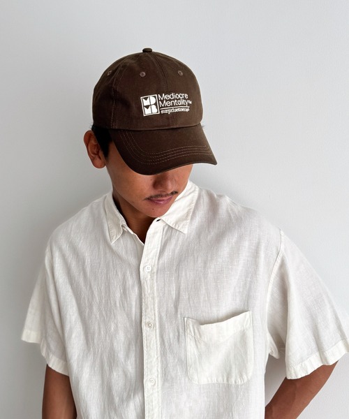 CANAL JEAN(キャナルジーン)の「Lakey Park Mediocre MentalityロゴCAP(キャップ・レディース・ホワイト/ネイビー/ブラウン・ONE SIZE)」の13枚目の写真