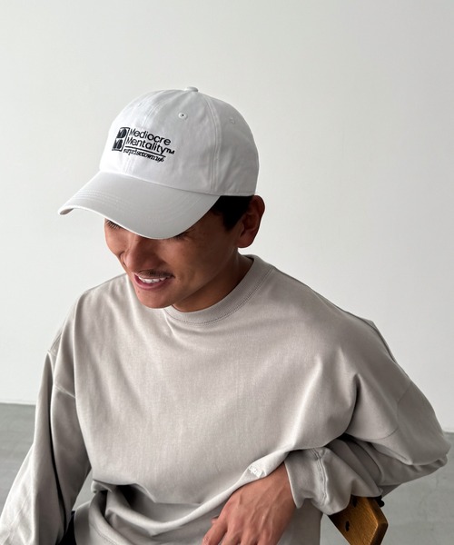 CANAL JEAN(キャナルジーン)の「Lakey Park Mediocre MentalityロゴCAP(キャップ・レディース・ホワイト/ネイビー/ブラウン・ONE SIZE)」の11枚目の写真