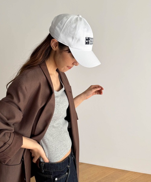 CANAL JEAN(キャナルジーン)の「Lakey Park Mediocre MentalityロゴCAP(キャップ・レディース・ホワイト/ネイビー/ブラウン・ONE SIZE)」の13枚目の写真