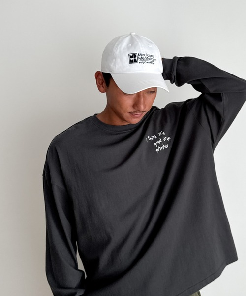 CANAL JEAN(キャナルジーン)の「Lakey Park Mediocre MentalityロゴCAP(キャップ・レディース・ホワイト/ネイビー/ブラウン・ONE SIZE)」の17枚目の写真