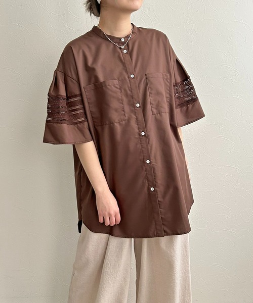 【DRESSTERIOR】抜き衿チュニックシャツ tfn0094_001.jpg