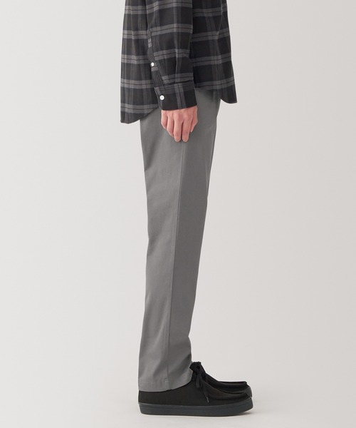 無印良品（ムジルシリョウヒン）の「紳士　ストレッチチノスリムパンツ（チノパンツ・メンズ・ブラック/ライトベージュ/ブラウン系/ブラウン系1/カーキ系・82/85/70/76/88/73/79）」の15枚目の写真