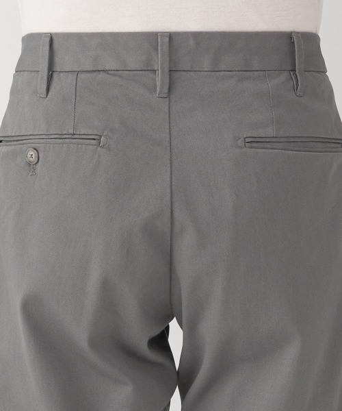 無印良品（ムジルシリョウヒン）の「紳士　ストレッチチノスリムパンツ（チノパンツ・メンズ・ブラック/ライトベージュ/ブラウン系/ブラウン系1/カーキ系・82/85/70/76/88/73/79）」の18枚目の写真