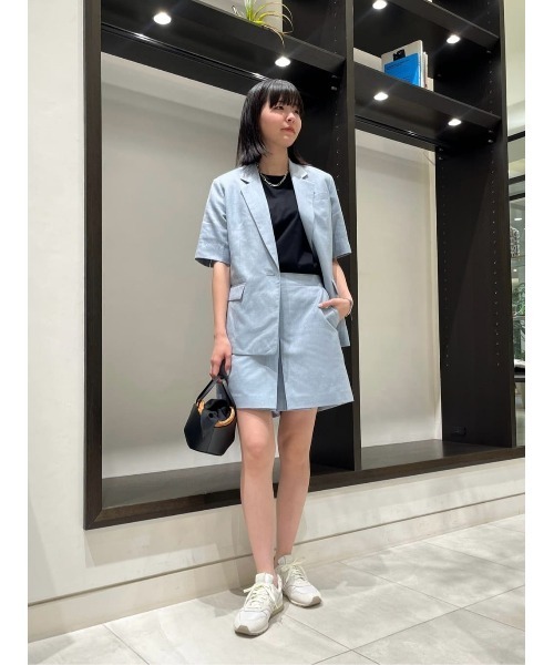 allureville（アルアバイル）の「◇ BASIC T（Tシャツ/カットソー・レディース・オフホワイト/ブラック系その他/ブラック・2）」の13枚目の写真