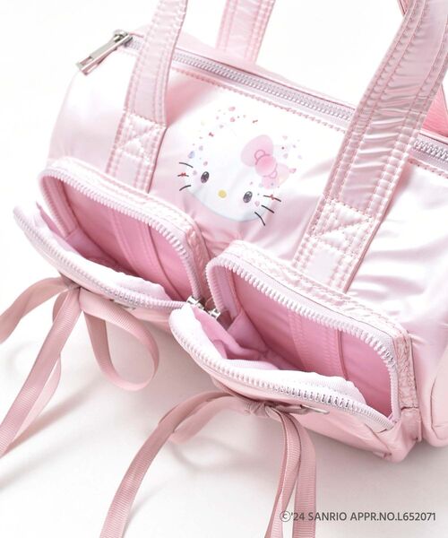 MAJESTIC LEGON(マジェスティックレゴン)の「ハローキティ シャイニーリボンバッグ(ショルダーバッグ・レディース・ピンク・FREE)」の3枚目の写真