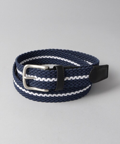 THE SHOP TK （ザ ショップ ティーケー ）の「◆ゴムメッシュベルト（ベルト・メンズ・ブラック系/ベージュ系その他3/ブラック系4/ブラック/ブルー系その他6・00）」の5枚目の写真