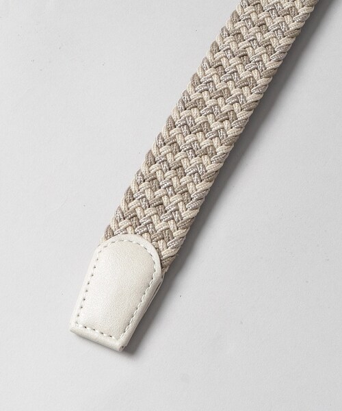 THE SHOP TK （ザ ショップ ティーケー ）の「◆ゴムメッシュベルト（ベルト・メンズ・ブラック系/ベージュ系その他3/ブラック系4/ブラック/ブルー系その他6・00）」の7枚目の写真