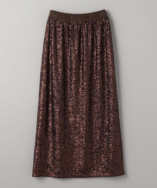 BEAUTY&YOUTH UNITED ARROWS（ビューティーアンドユースユナイテッドアローズ）の「スパンコール Iライン スカート（スカート・レディース・ブラウン/シルバー・M/S）」の17枚目の写真