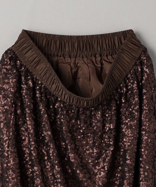 BEAUTY&YOUTH UNITED ARROWS（ビューティーアンドユースユナイテッドアローズ）の「スパンコール Iライン スカート（スカート・レディース・ブラウン/シルバー・M/S）」の15枚目の写真