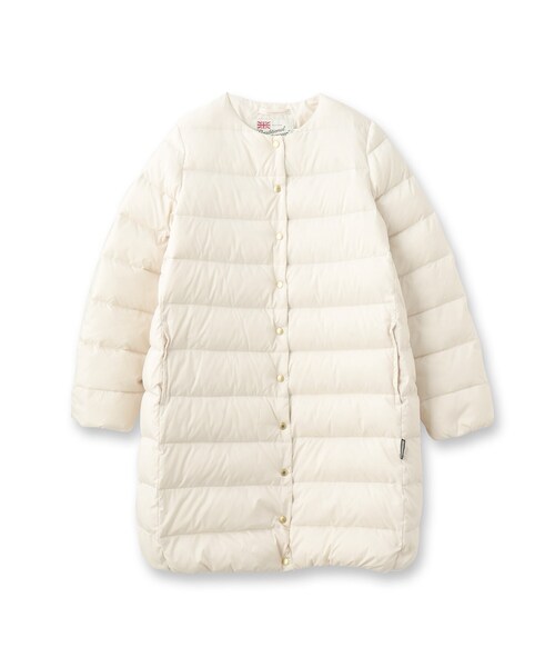 Traditional Weatherwear（トラディショナルウェザーウェア）の「Traditional Weatherwear（トラディショナル ウェザーウェア）ARKLEY ロングジャケット（その他アウター・レディース・オフホワイト/ベージュ/ブラック・02/01）」の2枚目の写真
