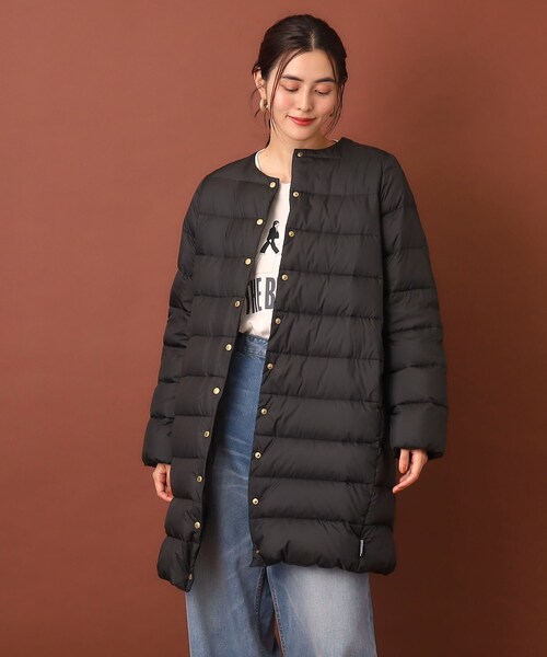 Traditional Weatherwear（トラディショナルウェザーウェア）の「Traditional Weatherwear（トラディショナル ウェザーウェア）ARKLEY ロングジャケット（その他アウター・レディース・オフホワイト/ベージュ/ブラック・02/01）」の5枚目の写真