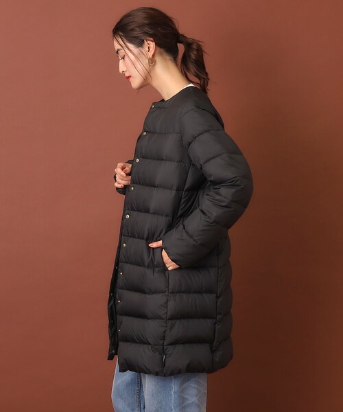 Traditional Weatherwear（トラディショナルウェザーウェア）の「Traditional Weatherwear（トラディショナル ウェザーウェア）ARKLEY ロングジャケット（その他アウター・レディース・オフホワイト/ベージュ/ブラック・02/01）」の6枚目の写真