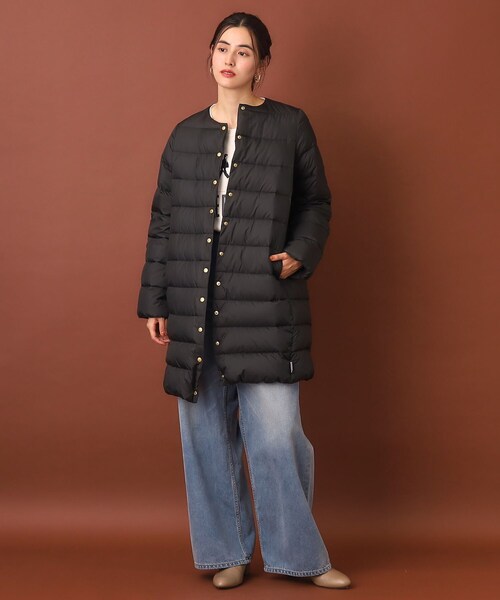 Traditional Weatherwear（トラディショナルウェザーウェア）の「Traditional Weatherwear（トラディショナル ウェザーウェア）ARKLEY ロングジャケット（その他アウター・レディース・オフホワイト/ベージュ/ブラック・02/01）」の10枚目の写真