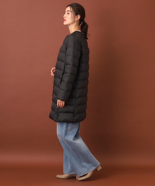 Traditional Weatherwear（トラディショナルウェザーウェア）の「Traditional Weatherwear（トラディショナル ウェザーウェア）ARKLEY ロングジャケット（その他アウター・レディース・オフホワイト/ベージュ/ブラック・02/01）」の11枚目の写真