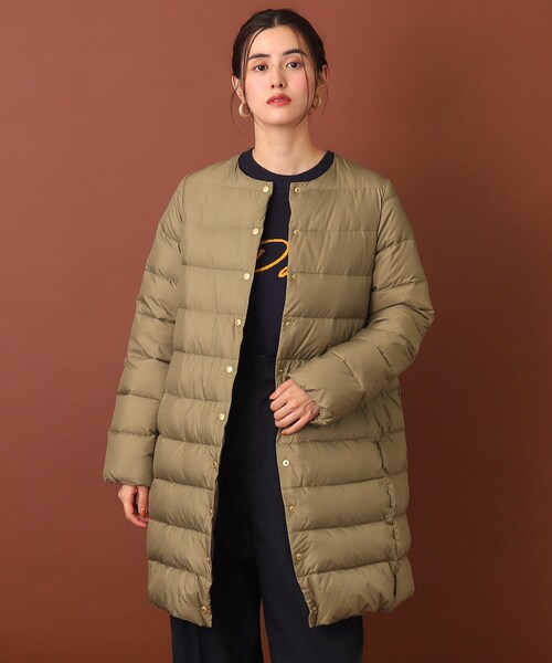 Traditional Weatherwear（トラディショナルウェザーウェア）の「Traditional Weatherwear（トラディショナル ウェザーウェア）ARKLEY ロングジャケット（その他アウター・レディース・オフホワイト/ベージュ/ブラック・02/01）」の15枚目の写真