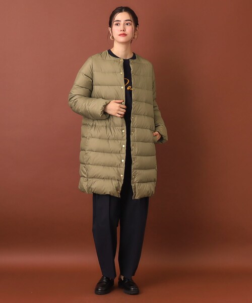 Traditional Weatherwear（トラディショナルウェザーウェア）の「Traditional Weatherwear（トラディショナル ウェザーウェア）ARKLEY ロングジャケット（その他アウター・レディース・オフホワイト/ベージュ/ブラック・02/01）」の18枚目の写真