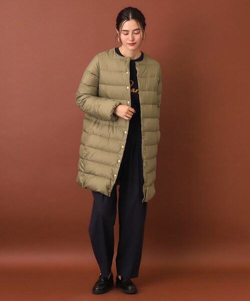 Traditional Weatherwear（トラディショナルウェザーウェア）の「Traditional Weatherwear（トラディショナル ウェザーウェア）ARKLEY ロングジャケット（その他アウター・レディース・オフホワイト/ベージュ/ブラック・02/01）」の19枚目の写真