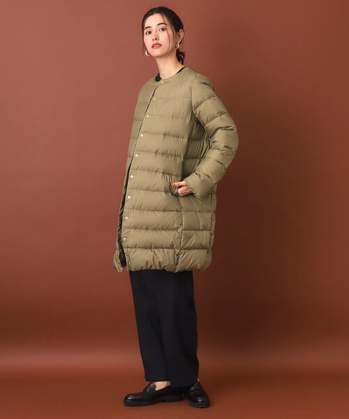 Traditional Weatherwear（トラディショナルウェザーウェア）の「Traditional Weatherwear（トラディショナル ウェザーウェア）ARKLEY ロングジャケット（その他アウター・レディース・オフホワイト/ベージュ/ブラック・02/01）」の20枚目の写真