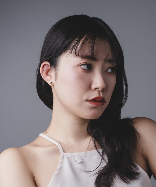 Os accessory(オズアクセサリー)の「【金属アレルギー対応】Os -オズ- ジルコニア フラワー ピアスセット サージカルステンレス(ピアス(両耳用)・レディース・シルバー/ゴールド・FREE)」の9枚目の写真