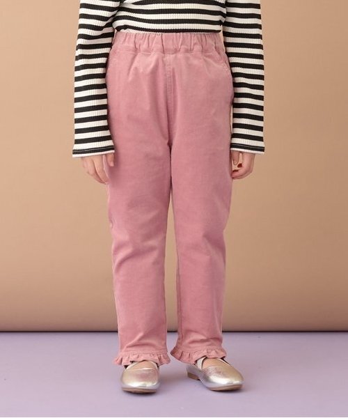 セール】ハートポケット裾フリルコーデュロイパンツ（その他パンツ