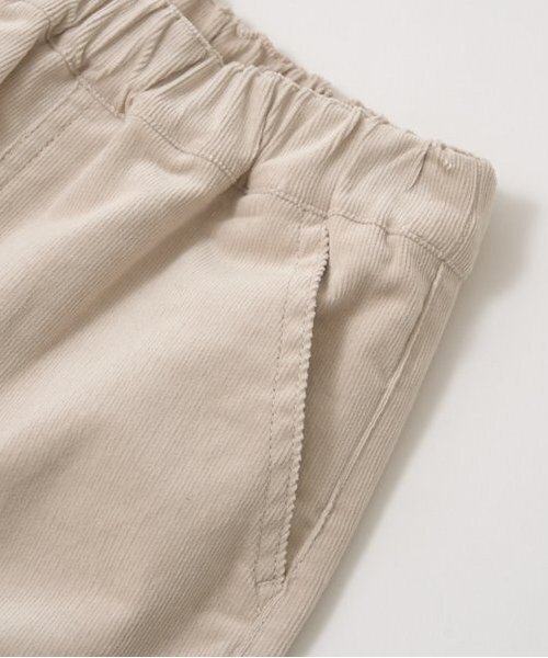 Lycee mine（リセマイン）の「ハートポケット裾フリルコーデュロイパンツ（その他パンツ・キッズ・アイボリー/ブラウン系/ブルーグリーン/ピンク/チャコール・100cm/110cm/120cm/130cm/140cm/150cm）」の9枚目の写真