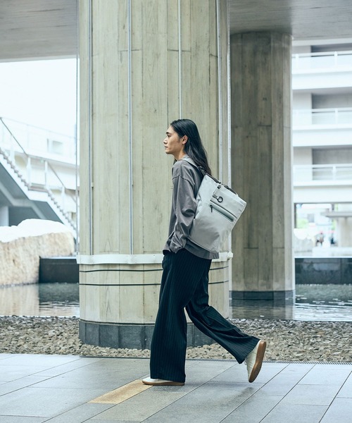 TRAVEL SHOP MILESTO(トラベルショップミレスト)の「LIKID ラウンドショルダーバッグ L(ショルダーバッグ・レディース・ブルーグリーン/ライトグレー/ブラック/その他・フリ-)」の6枚目の写真