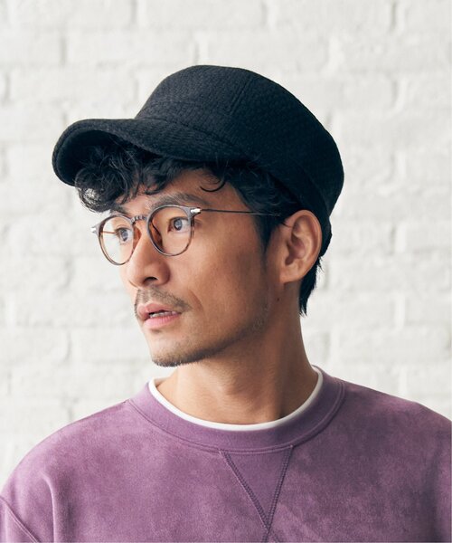 ikka（イッカ）の「ウールライクワークキャップ（キャップ・メンズ・グレー/ブラック・FREE）」の4枚目の写真