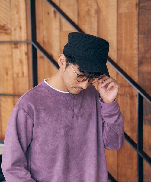 ikka（イッカ）の「ウールライクワークキャップ（キャップ・メンズ・グレー/ブラック・FREE）」の6枚目の写真