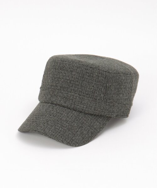ikka（イッカ）の「ウールライクワークキャップ（キャップ・メンズ・グレー/ブラック・FREE）」の8枚目の写真