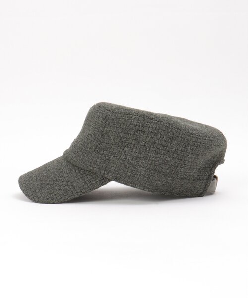 ikka（イッカ）の「ウールライクワークキャップ（キャップ・メンズ・グレー/ブラック・FREE）」の10枚目の写真