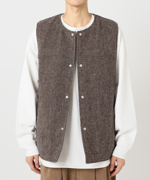 【ジャーナルスタンダード ホームステッド】TWEED QUILT ブルゾン ジャーナルスタンダード ホームステッド】TWEED QUILT ブルゾン