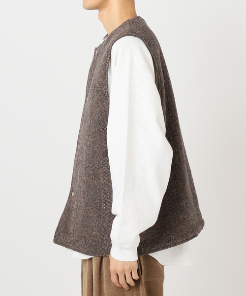 ジャーナルスタンダード ホームステッド】TWEED QUILT ブルゾン