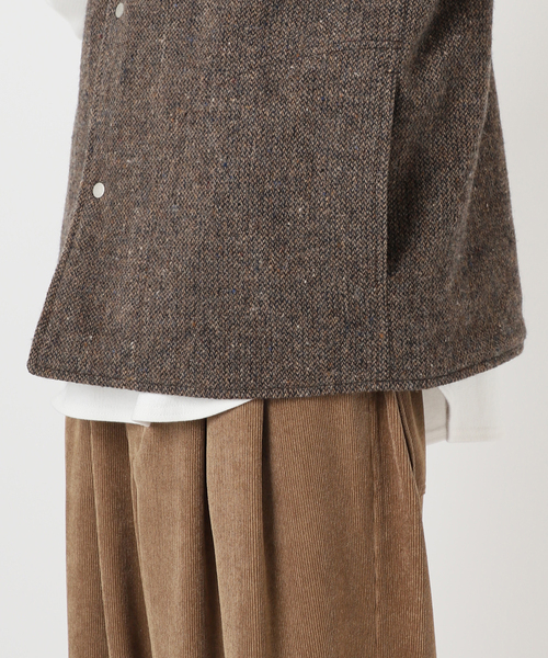 【ジャーナルスタンダード ホームステッド】TWEED QUILT ブルゾン ジャーナルスタンダード ホームステッド】TWEED QUILT ブルゾン