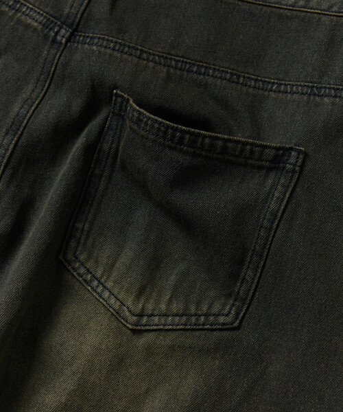 パンツ Baggy silhouette curve denim FREAK'S STORE｜MR HEARTS ミスターハーツ VINTAGE WASH WIDE