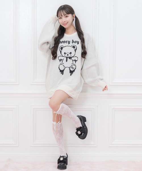 Honey Cinnamon（ハニーシナモン）の「ジャガードシナモン big ニット