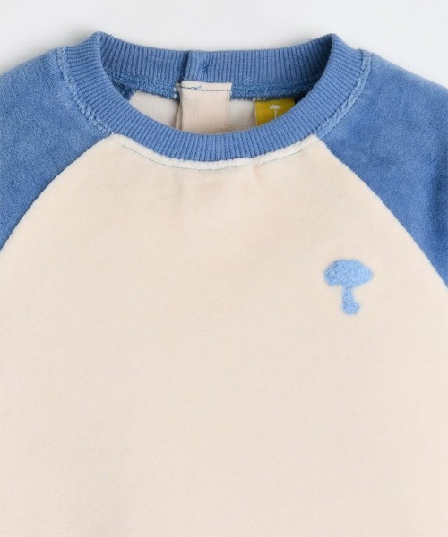 moimoln（モイモルン）の「SOFT&ポイベロアトップス＆パンツ（Tシャツ/カットソー・キッズ・ブルー/ピンク・90cm/100cm/110cm/120cm）」の5枚目の写真