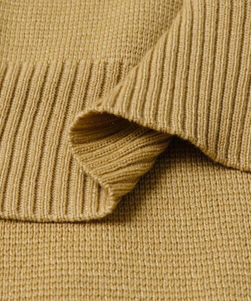 ITEMS URBANRESEARCH（アイテムズ アーバンリサーチ）の「『抗菌/マシンウォッシャブル/UVカット』ミラノリブ スキッパーニットインナーセット（ニット/セーター・メンズ・ブラウン/ベージュ/ブラック・MEDIUM/LARGE）」の22枚目の写真