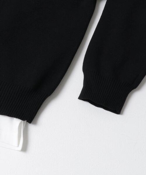 ITEMS URBANRESEARCH(アイテムズ アーバンリサーチ)の「ミラノリブ スキッパーニットインナーセット(ニット/セーター・メンズ・ブラウン/ベージュ/ブラック・MEDIUM/LARGE)」の19枚目の写真