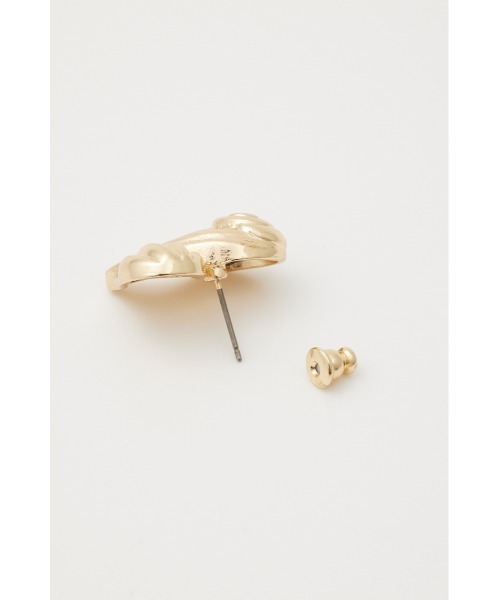 SLY(スライ)の「HEART METAL P/EARRING ハート メタル ピアス(ピアス(両耳用)・レディース・シルバー/ゴールド・FREE)」の9枚目の写真