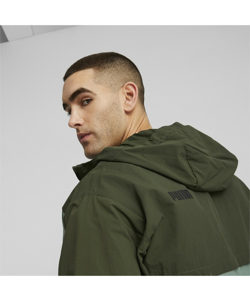 セール】PUMA プーマ メンズ フーデッド ウィンドブレーカー
