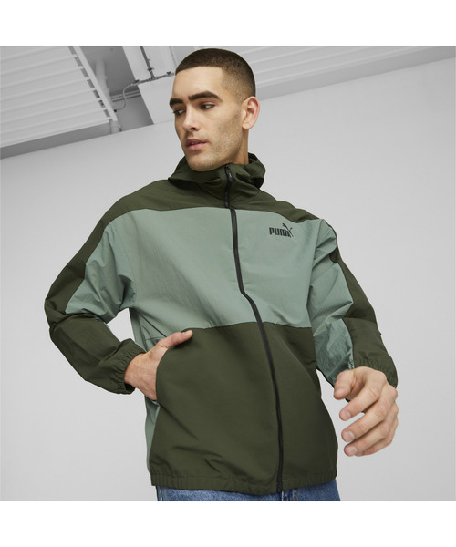 セール】PUMA プーマ メンズ フーデッド ウィンドブレーカー