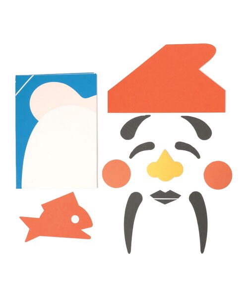 BEAMS JAPAN(ビームス ジャパン)の「京都烏丸六七堂 / 縁起物 福笑い(おもちゃ・レディース・レッド/ブルー・ONE SIZE)」の12枚目の写真