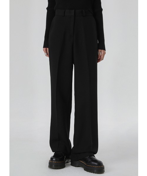 BLACKUP（ブラックアップ）の「[MADE] ドミニクA/Wワイドロングスラックス（スラックス・レディース・チャコール/ブラック・LARGE/MEDIUM/SMALL）」の10枚目の写真